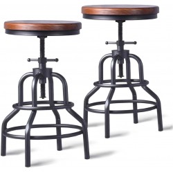 High-Quality Solid Pine Wood Bar Stools