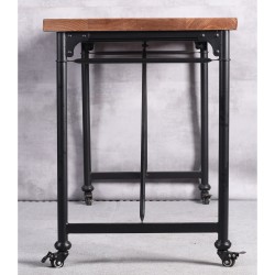 Wooden Rectangular Retro Minimalist Table